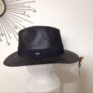 Angela & William Strawbraid Panama Fedora Hat